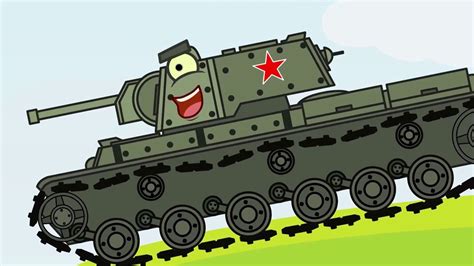 Tank Cartoon First Meet Panzer Vs T Tanks Of World Part