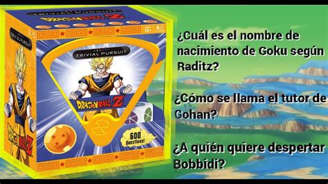 600 Preguntas De Dragon Ball Z Trivial Pursuit Oficial YouTube