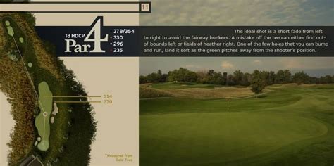 Course Layout – Fieldstone Golf Club