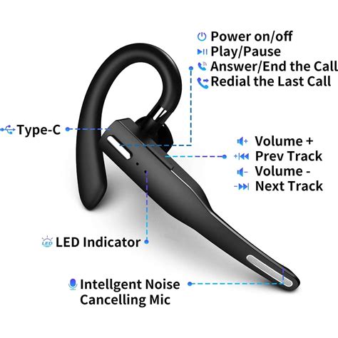 TWS безжични Bluetooth слушалки YYK-525, BT 5.0, HandsFree, намаляване ...