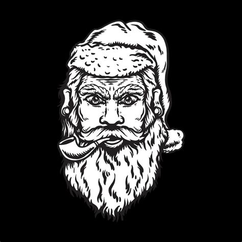 Bad Santa Vector Art 27209255 Vector Art At Vecteezy