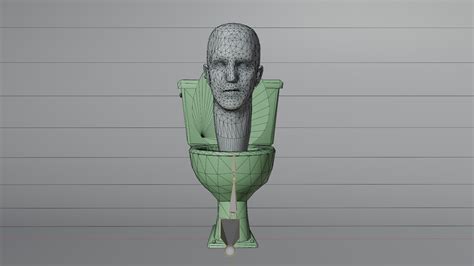 3d Skibidi Toilet Toilet Man Model Turbosquid 2089650