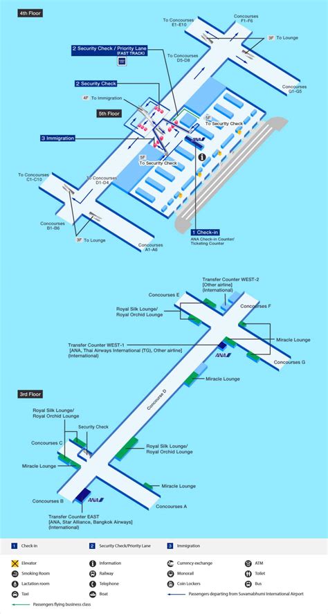 Bangkok Airport Train Map