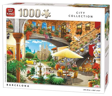 Puzzle Barcelona 1 000 Pieces