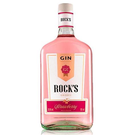 Gin Rocks Stramberry Ml Bebidas Do Mundo