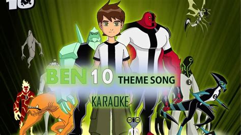 Ben10 Theme Song Lyrics Karaoke Youtube