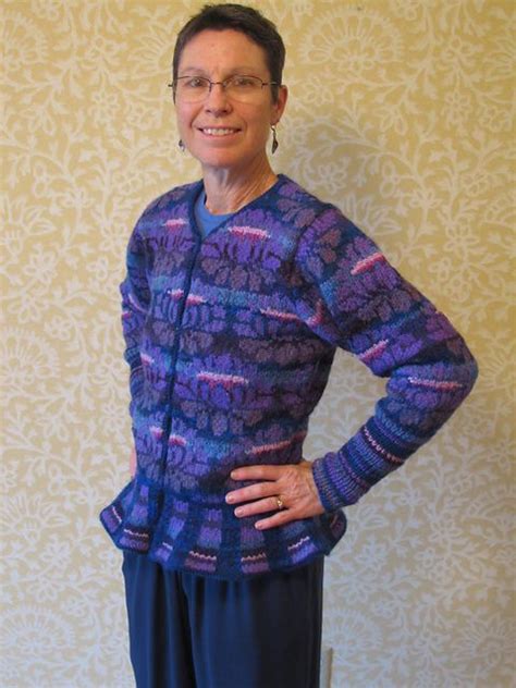 Damask Flower Pattern By Kaffe Fassett Knitting Designs Hand Knitted Sweaters Knitted Tops