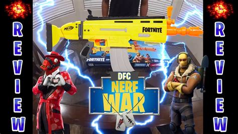 Unboxing And Review Nerf Fortnite Ar L Stryfe Reskin Youtube