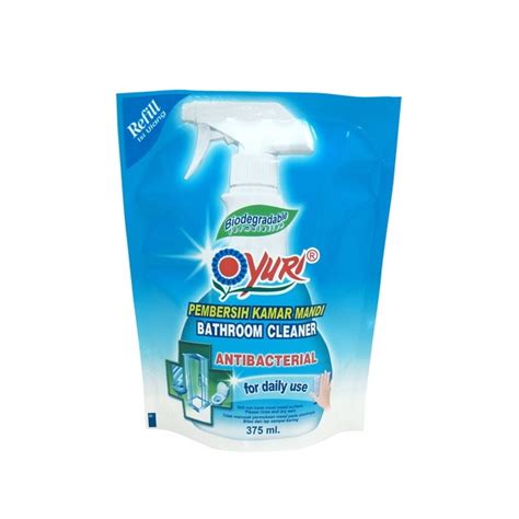 Yuri Bathroom Cleaner Pouch 375 ML Indonesia Distribution Hub