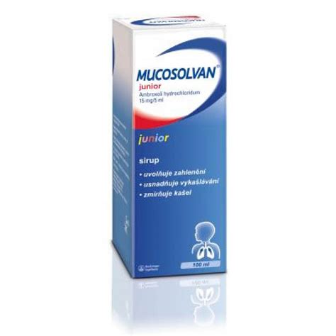 MUCOSOLVAN Junior sirup 100 ml - Lékárna Damona