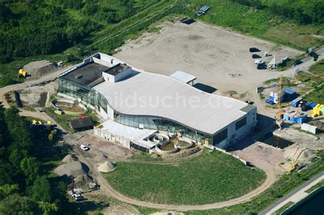 Werder Havel Von Oben Baustelle Zum Neubau Der Therme Und