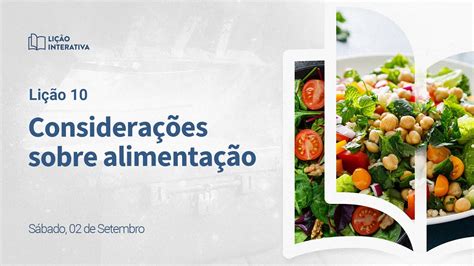 Considera Es Sobre Alimenta O Li O Interativa Li O Da Escola