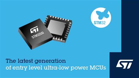 STMicroelectronics Reveals Advanced Ultra Low Power STM32