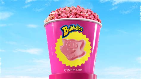 Cinemark e Bubbaloo lançam combo pipoca rosa em comemoração ao