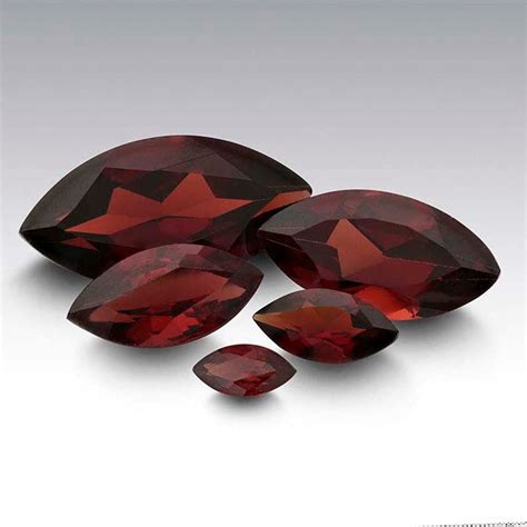 Garnet Marquise Faceted Gemstone RioGrande