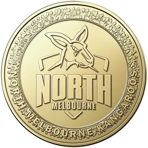 One Dollar 2023 AFL - North Melbourne Kangaroos, Coin from Australia ...