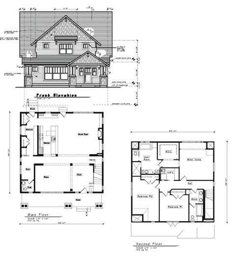 Two Story Craftsman Style Homes