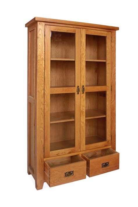 Canterbury Oak Display Cabinet