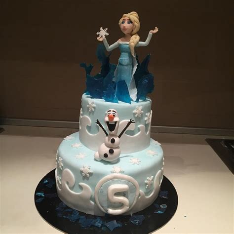 Let S Go Frozen Decorated Cake By Micol Perugia Cakesdecor