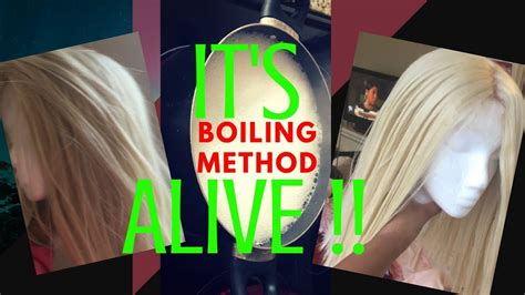 Revive Old Wigs Boil Your Hair And Save Money Youtube