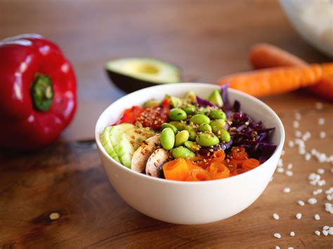 Poke Bowl V G Talien Et Recette De Riz Sushi