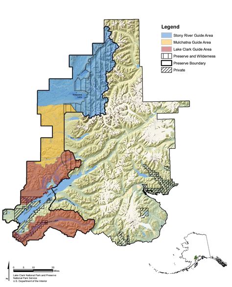 Lake Clark National Park Map | Living Room Design 2020