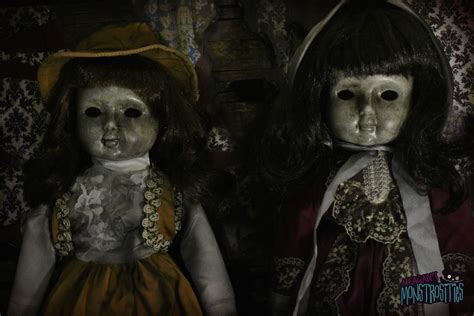 The Sisters Creepy Porcelain Twins Creepy Dolls Horror Art Dolls