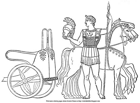 Greek Chariot Drawing