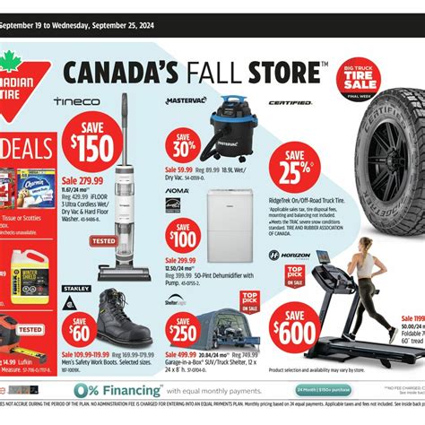 Canadian Tire Weekly Flyer Weekly Deals Canada S Fall Store Ab