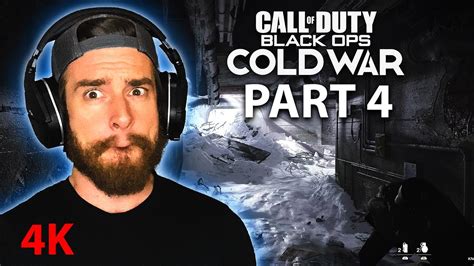 Ps5 Call Of Duty Black Ops Cold War Gameplay Part 4 In 4k And Reactions With Commentary Youtube