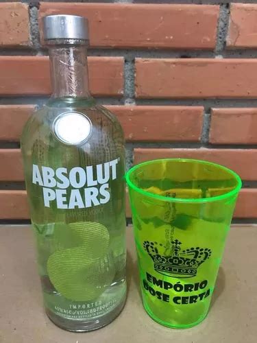 Vodka Absolut Pears 1 Litro Original Sabor Pêra Nfe Frete grátis