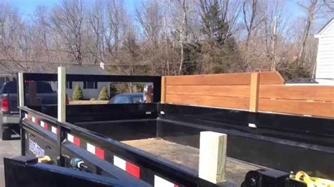 Diy Dump Trailer Side Extensions Best Idea Diy