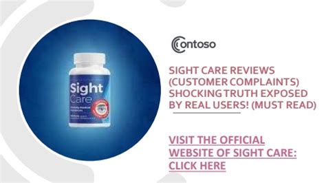 Sight Care Reviews Customer Complaints Shocking Truth Exposed By Real