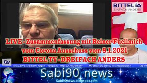 Bittel Tv Dreifach Anders Live Zusammenfassung Mit Reiner