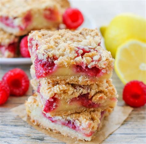 Raspberry Lemonade Pie Bars Kirbie S Cravings