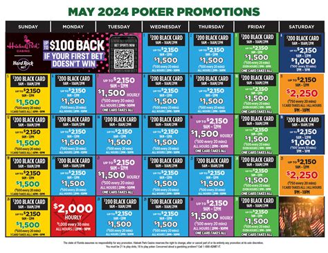 Poker Promotions | Hialeah Park Casino