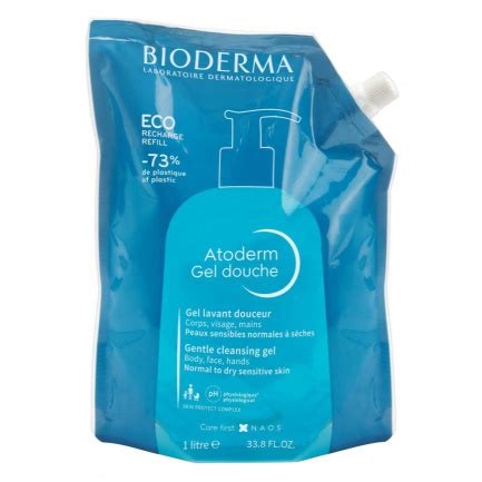 Bioderma Atoderm Gentle Shower Gel for Dry Skin Биодерма Атодерм