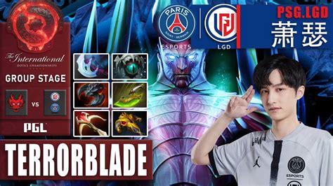 Hokori Vs Psg Lgd Ame Terrorblade Carry China Ti Hope Group