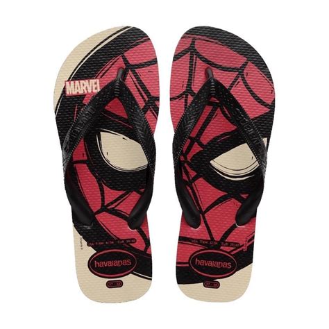 Chinelo Havaianas Top Marvel Logomania Adulto Centauro