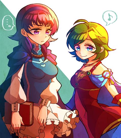 Nino And Lute Fire Emblem And 3 More Drawn By Hzk Ice17moon Danbooru