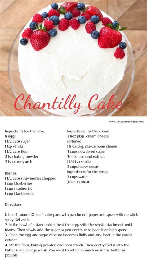 Whole Foods Copycat Berry Chantilly Cake Easy Best Chantilly Cake