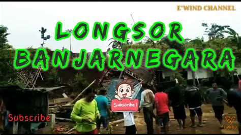 Tanah Longsor Banjarnegara - YouTube