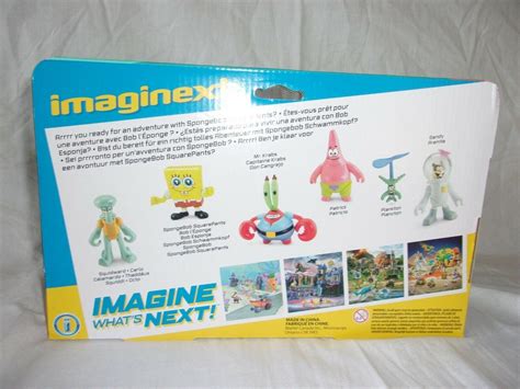 Nickelodeon Imaginext Spongebob Squarepants 6-Figure Pack | #2868767078