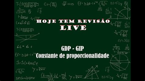 GDP e GIP Revisão corrigindo atividades YouTube