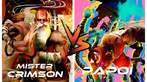 SF6 Mister Crimson Dhalsim Vs Papoi Kimberly High Level Ranked