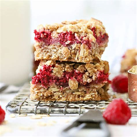 Easy Raspberry Oatmeal Bars Recipe Suburban Simplicity