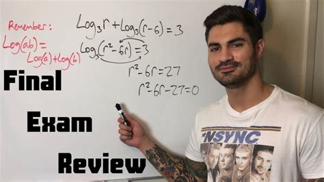 College Algebra Final Exam Review Part Four Youtube