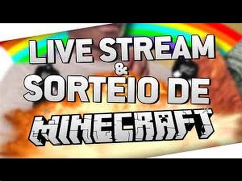 Live Sorteio De 3 Intros E 10 Conta De Minecraft Original VIP