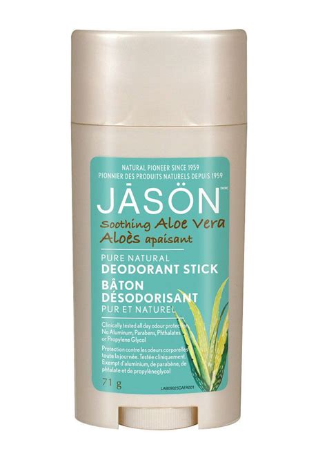 Jason Soothing Aloe Vera Pure Natural Deodorant Stick Walmart Canada