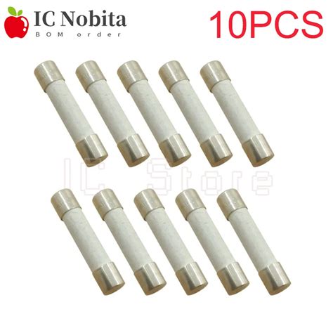 10pcs One Sell 6 30mm Fast Blow Tube Fuses 250v 0 5a 1a 2a 3a 4a